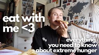 extreme hunger in anorexia recovery  my advice as someone whos been there  meal support [upl. by Johnette]