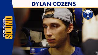 quotWe Cant Dwell On Itquot  Buffalo Sabres Dylan Cozens Reflects On First NHLGlobalSeries Game [upl. by Attesoj]