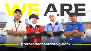 PRE ROLLED CONES FACTORY Corporate Video  Inside Our Factory Where Quality Meets Speed [upl. by Metzgar]