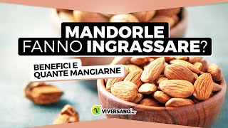 MANDORLE per la salute di ossa cuore e intestino Chiesto al nutrizionista  ViverSanonet [upl. by Nyleahcim]