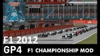 GP4 2012 F1 MOD  GP4 2012 MOD  2012  GP4  Grand Prix 4  Formula 1  F1  Game  F1 Racing gp4 [upl. by Alitha]