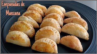 EMPANADAS DE MANZANA Y CANELA  Masa fácil de preparar  Deliciosa para cualquier relleno 🍎 [upl. by Ytissahc983]