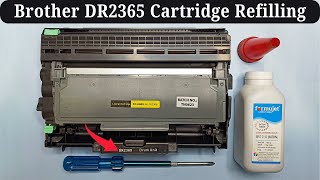 Easy Trick How To Refill Brother Laser Printer Cartridge in 5 Minutes [upl. by Yaras]