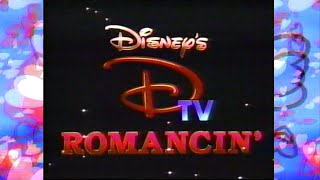 ❤️❤️❤️quotDTV Romancinquot Disney Channel Preview from 1991 VHS Recording ❤️❤️❤️ [upl. by Joette]