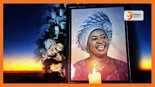 Fare thee well Angela mother of Citizen TV anchor Mashirima Kapombe [upl. by Yentrok931]