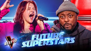 FUTURE SUPERSTARS Shock the Coaches in the Blind Auditions of The Voice 2024 [upl. by Tedd]