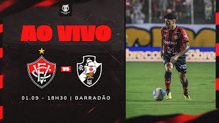 VITÓRIA X VASCO  NARRAÇÃO AO VIVO  BRASILEIRÃO 2024 [upl. by Tiffie114]