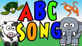 Animal ABC Song Learn Letters and Animals [upl. by Kinsley]