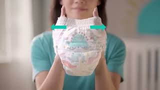 Pampers  Diapers  Vive Activo y Libre  Commercial Ad Creative  United States  2022 [upl. by Eidnil]