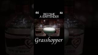 How to make Grasshopper howtomake cocktail cocktailrecipe grasshopper mint [upl. by Neelyhtak355]