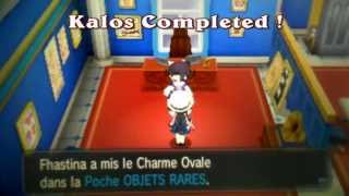 Pokemon X  All Pokedex Kalos Completed  Charme Ovale [upl. by Lillith]