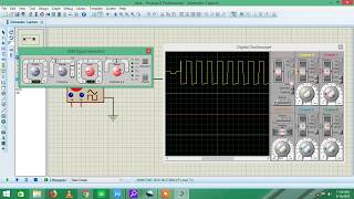 How to use function generator in proteus [upl. by Ellertal22]