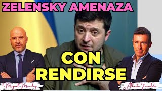 ZELENSKY amenaza a sus socios con rendir UCRANIA La OTAN desesperada PUTIN al alza SCHOLZ MACRON [upl. by Hale382]