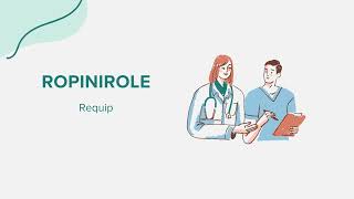 Ropinirole Requip  Drug Rx Información SpanishEspañol [upl. by Kial]