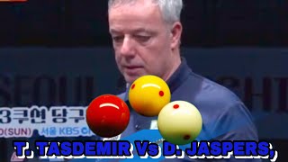 T TASDEMIR Vs D JASPERS billiards cườngbilliards [upl. by Valentine954]