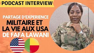 SOLDAT DANS LE US AIR FORCE ET YOUTUBEUSE FAFA LAWANI PARTAGE SON EXPERIENCE [upl. by Anidualc63]