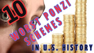 TOP 10 WORST PONZI SCHEMES IN US HISTORY [upl. by Leiser]