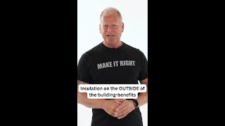 Mike Holmes on the Benefits of Insulation on the Outside of the Building [upl. by Ahders]