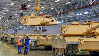 Inside Factory Rebuilding US Army’s Massive M1 Abrams [upl. by Emelen102]