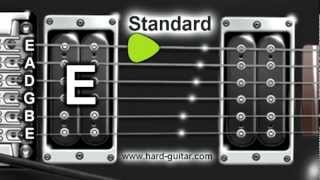 Best Online Guitar Tuner  E Standard Tuning E A D G B E [upl. by Shirlene334]