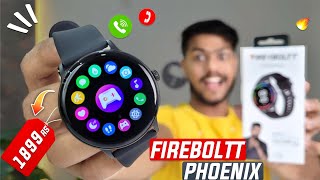 FireBoltt Phoenix Bluetooth Calling Smartwatch Under 2000 Rs Unboxing amp review [upl. by Horatio]