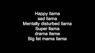 Twaimz  The llama song LYRICS [upl. by Cykana]