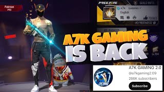 A7K GAMING IS BACK [upl. by Iron]