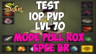 DOFUS  PRESENTATION  ANNONCE IOP OPTI PVP LVL 70 MODE FULL ROX l PLUTOT CHEAT le 1600 [upl. by Fariss]