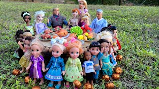 Thanksgiving parade 2023  Elsa amp Anna toddlers  Barbie dolls [upl. by Keyser988]