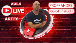 Supletivo – Aula Live  Arte  Profº André [upl. by Duncan]