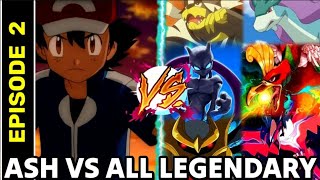 Can Ash defeat all Legendary Pokemons  Episode 2  Hindi [upl. by Yehc]