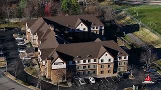 Staybridge Suites  Roof Replacement  GAF Timberline HDZ  Barkwood Commercial [upl. by Inami]