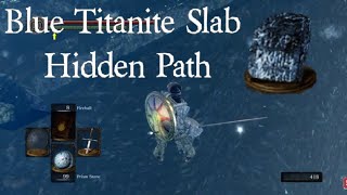 Hidden Path to the Blue Titanite Slab DARK SOULS REMASTERED  Crystal Caves DarkSouls [upl. by Aicenet]