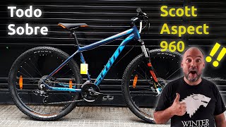 Bicicleta Scott Aspect 960 Review Bici Urbana [upl. by Retsek]