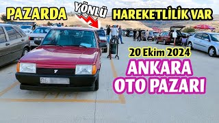 ANKARA 2 EL OTO PAZARI  20 Ekim 2024  Düşüş Var  İkinci El Otomobil Fiyatları ve Piyasası [upl. by Goodhen]