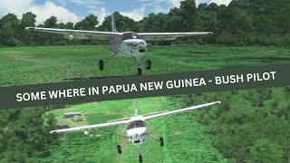 Bush Pilot ▪ Gora and Girua Town of Popondetta Papua New Guinea ▪ MSFS 2020 [upl. by Danete157]