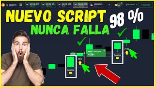 🤑NUEVO SCRIPT para OPCIONES BINARIAS con 98 de EFECTIVIDAD totalmenete GRATIS IQ OPTION 🔥 [upl. by Eiramanel]