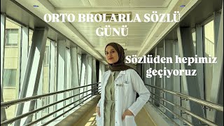 BENİMLE ORTOPEDİ SÖZLÜSÜNE GİRİN GAZİ TIPTA SÖZLÜ GÜNÜ [upl. by Niveek]