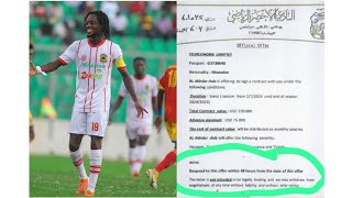 🤔BOOM 🔥 DETAILS AND DOCUMENTS OF RICHMOND LAMPTEY AL AKHDAR LIBYA REPORT TO FIFALAMPTEY SIGNED 🔥 [upl. by Lubbock]