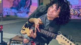 George Michael  Careless Whisper  Guitar street performance  Cover by Damian Salazar [upl. by Nolana]