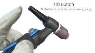 TIG Button  Variable Amperage Controller for TIG Welding Full install [upl. by Peirsen]