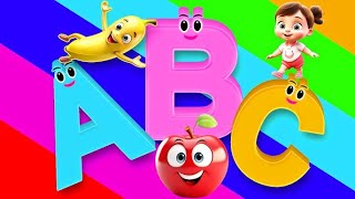 A for apple  phonics song  a for apple b for ball  abclearningtv [upl. by Bronez411]