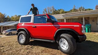 Bronco 2 door modular hardtop portal or gunners hatch [upl. by Aretahs]