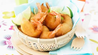 Recette  Beignets de crevettes croustillants [upl. by Gathers784]