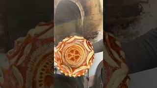 The process of giving a beautiful pattern to breadbreadmaking food baking cooking bread foodie [upl. by Grondin]