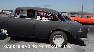 Gasser Racing at the Texas Thaw [upl. by Kcirddor]