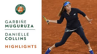 Garbiñe Muguruza vs Danielle Collins  Round 3 Highlights  RolandGarros 2020 [upl. by Einnoc]