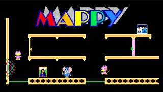 mappy arcade  gameplay [upl. by Debor]