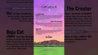 Coachella 2024 Lineup [upl. by Jackson821]