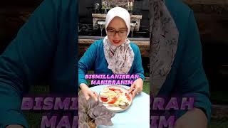 Dressing salad sayur temani sarapan pagiku shorts salad [upl. by Winnie]